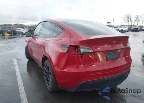 2023 Tesla Model Y Awd/Long Range Dual Motor All-Wheel Drive from USA, damaged, VIN 7SAYGAEE5PF686060